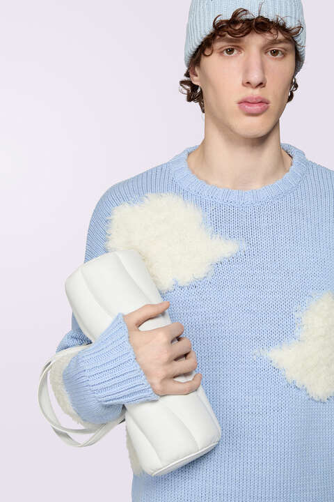 Fiorucci Angels Clouds Knit Jumper Blue