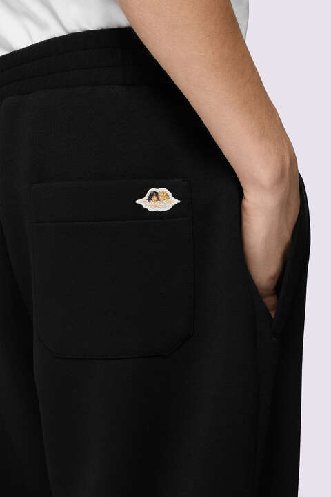 Fiorucci Angels Neoprene Trousers Black