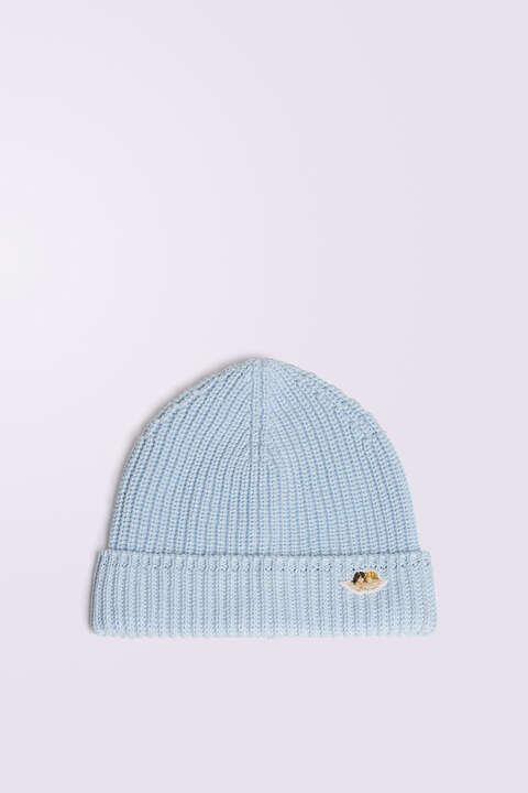 fiorucci Angels Patch Beanie Blue