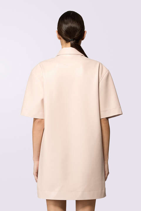 Fiorucci Angels Patch Polo Mini Dress Pink