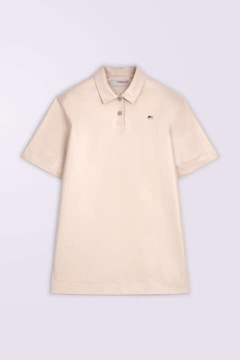 Fiorucci Angels Patch Polo Mini Dress Pink