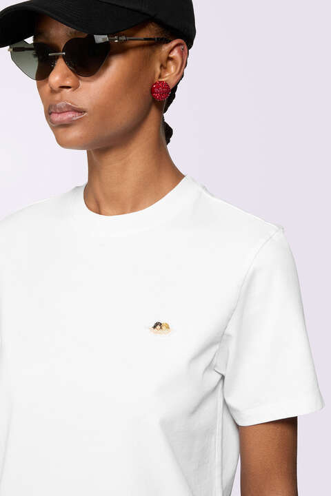 Fiorucci Angels Patch Regular T-Shirt White