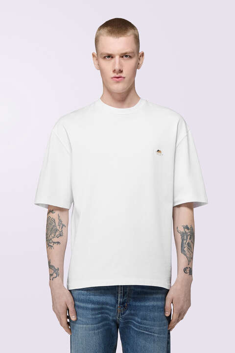 fiorucci Angels Patch Relaxed T-Shirt White