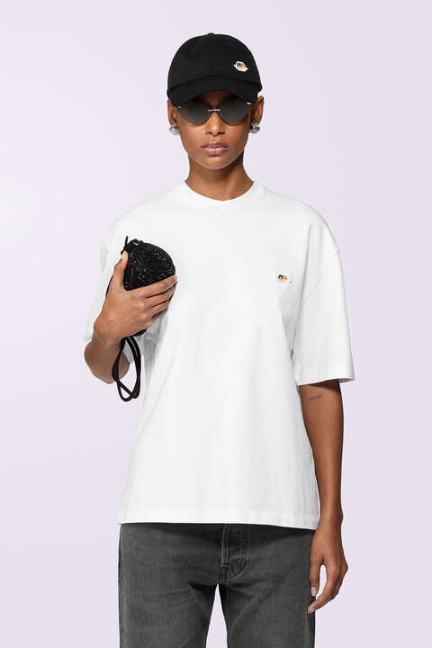 fiorucci Angels Patch Relaxed T-Shirt White