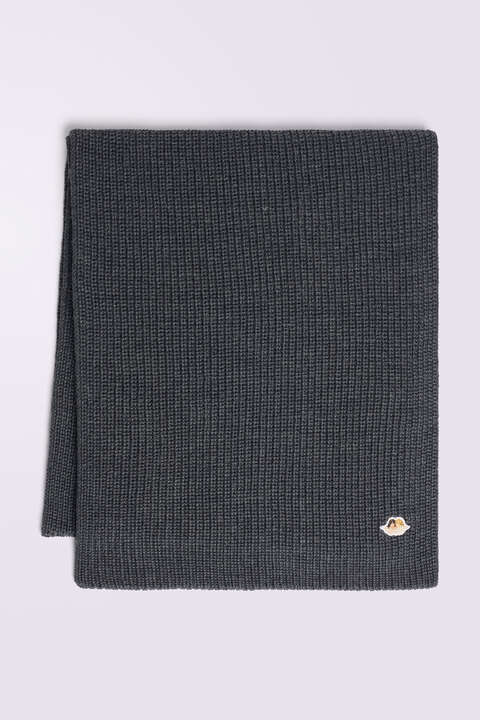fiorucci Angels Patch Scarf Grey