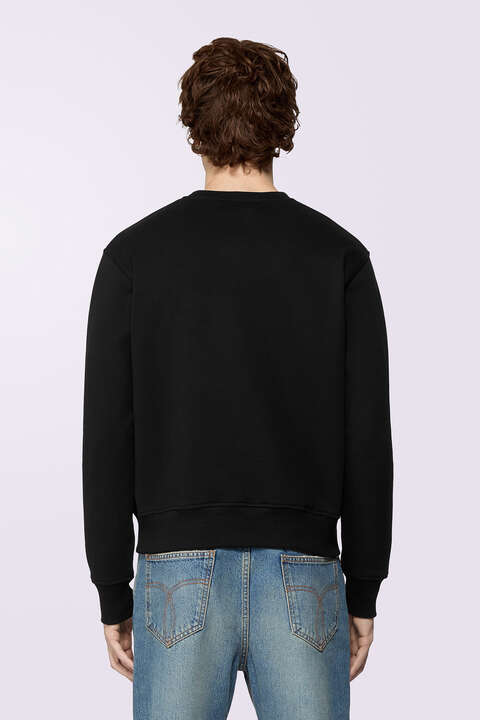 Fiorucci Angels Patch Sweatshirt Black