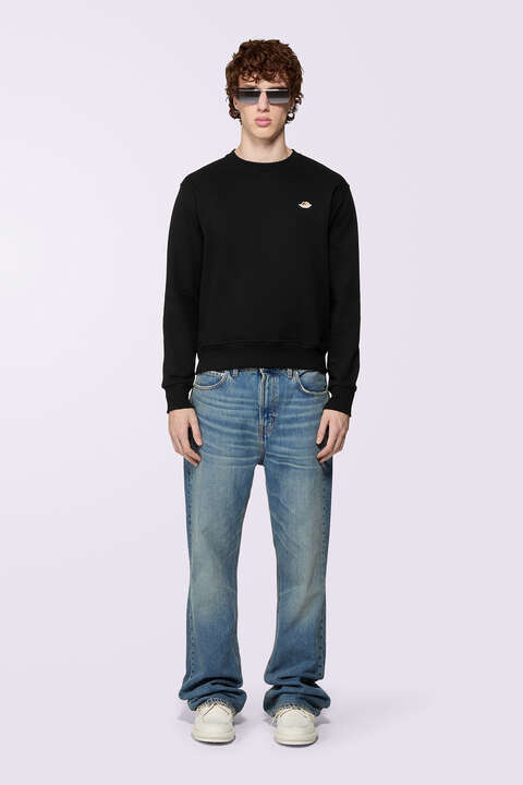 fiorucci Angels Patch Sweatshirt Black