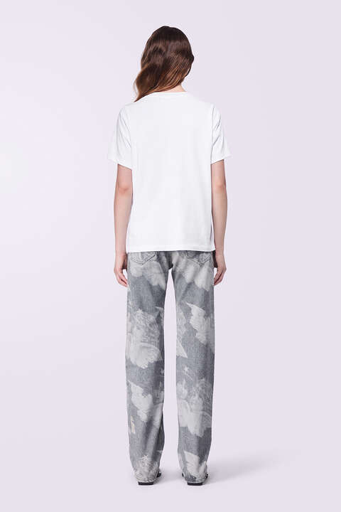 Fiorucci Angels Straight Fit Jeans Black