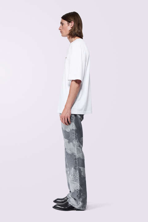 Fiorucci Angels Straight Fit Jeans Grey