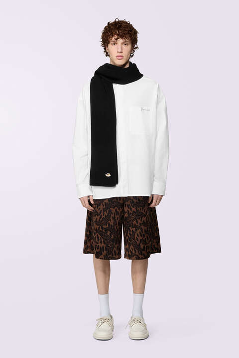 fiorucci Banimalier Velour Bermuda Shorts Multi