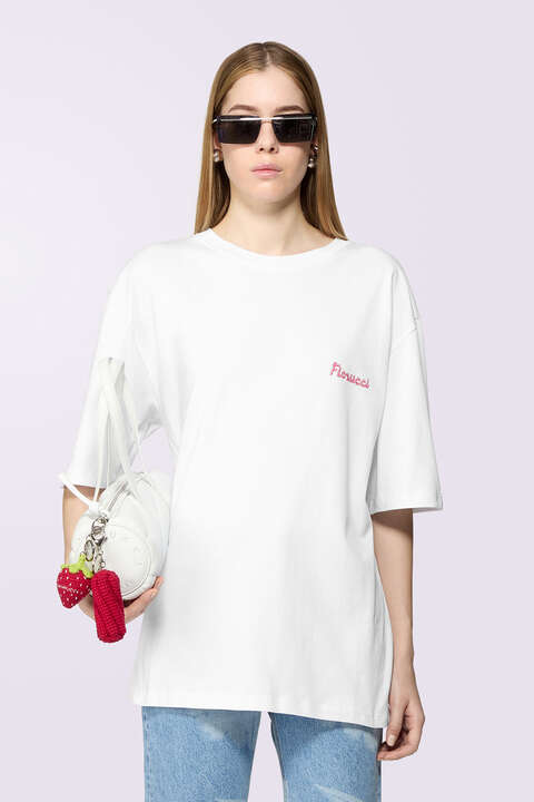 fiorucci Candy Logo T-Shirt White