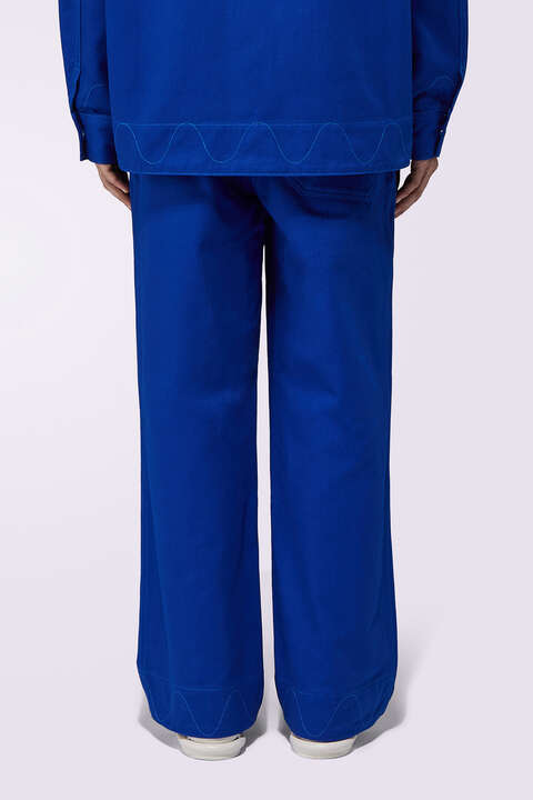 Fiorucci Candy Logo Trousers Blue