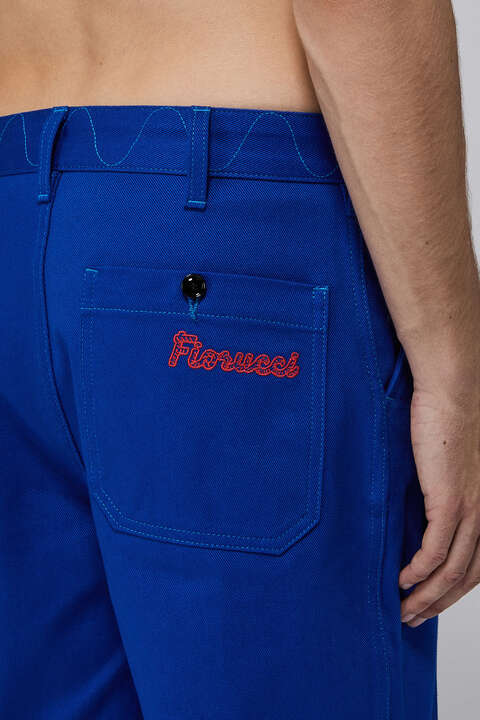 Fiorucci Candy Logo Trousers Blue
