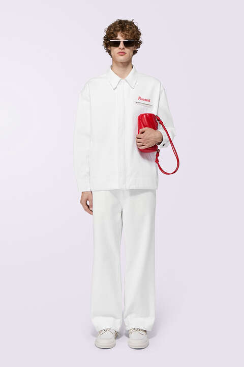 fiorucci Candy Logo Trousers White