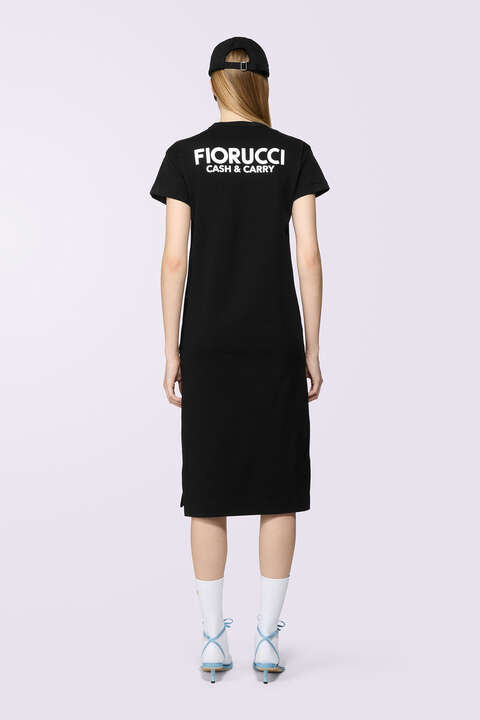 Fiorucci Cash And Carry Maxi T-Dress Black