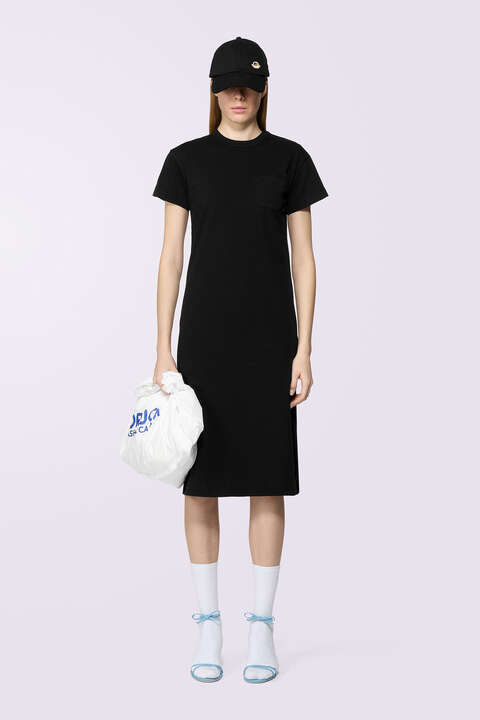 fiorucci Cash and Carry Maxi T-Dress Black