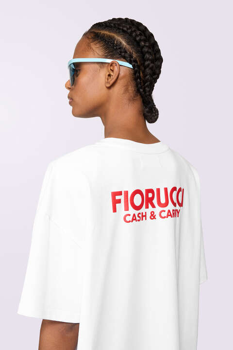 Fiorucci Cash And Carry Mini T-Dress White