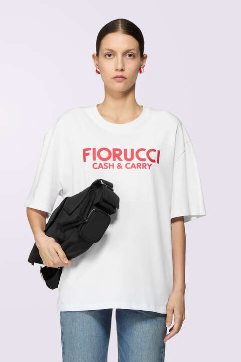 fiorucci Cash and Carry T-Shirt White