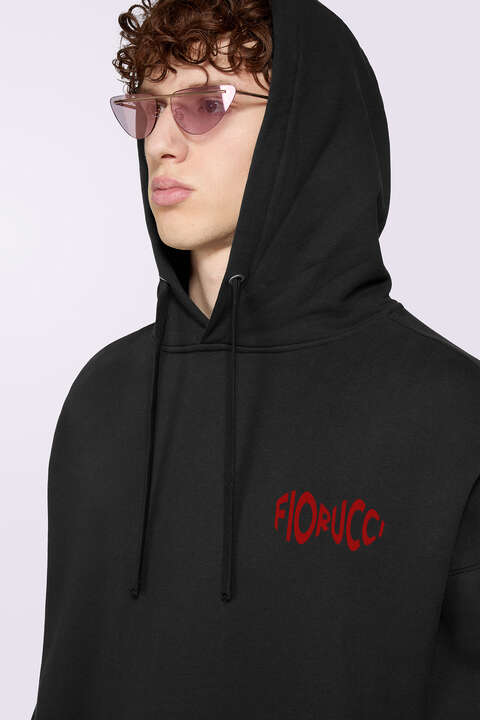 Fiorucci Cherry Mouth Hoodie Black