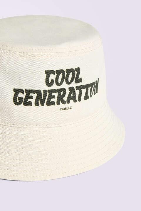 Fiorucci Cool Generation Bucket Hat Cream