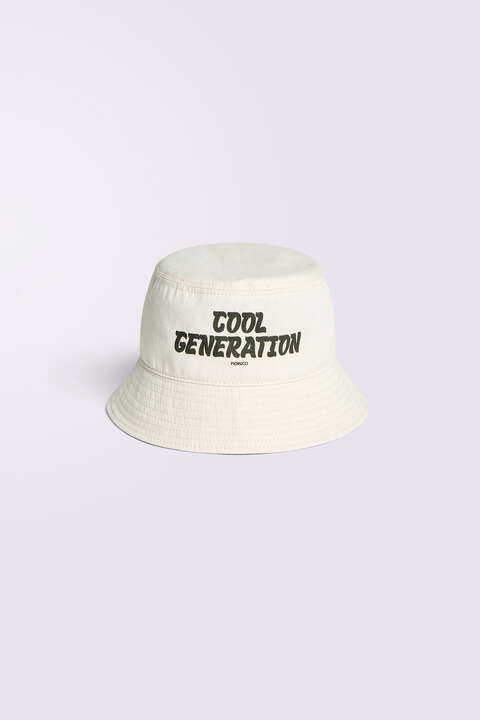 fiorucci Cool Generation Bucket Hat Cream