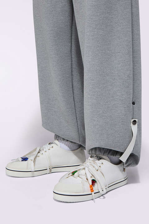 Fiorucci Cupid Embroidered Sweatpants Grey