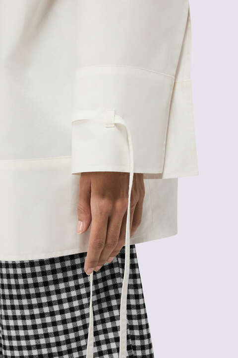 Fiorucci Drawstring Shirt White