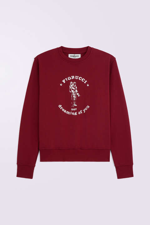 Fiorucci Dreaming Of You Sweatshirt Red