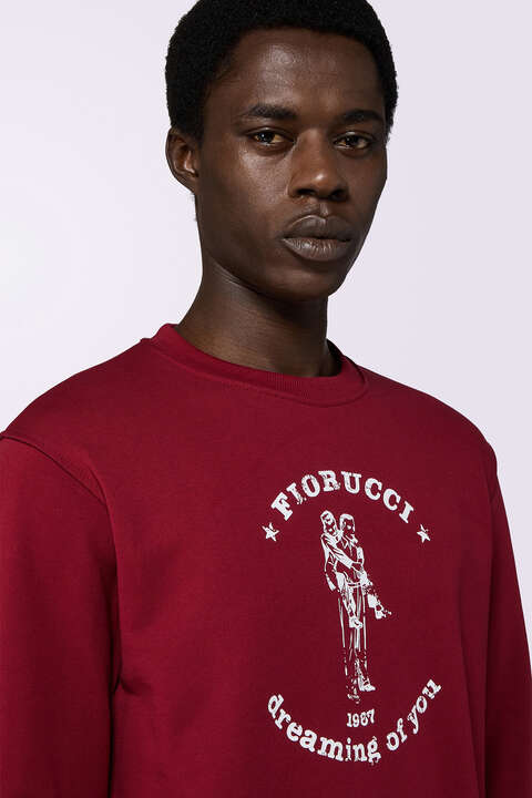 Fiorucci Dreaming Of You Sweatshirt Red