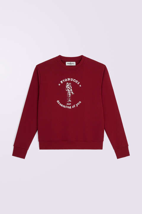 Fiorucci Dreaming Of You Sweatshirt Red