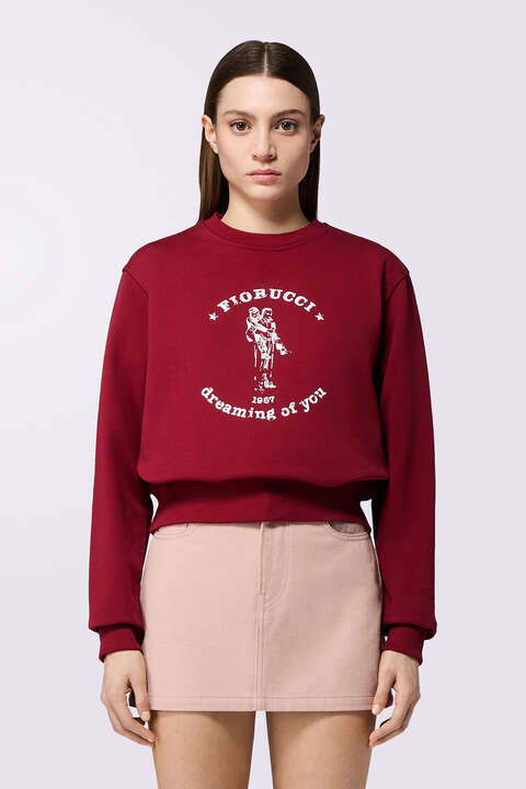 fiorucci Dreaming Of You Sweatshirt Red