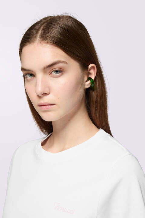 Fiorucci Ear Cuff Green