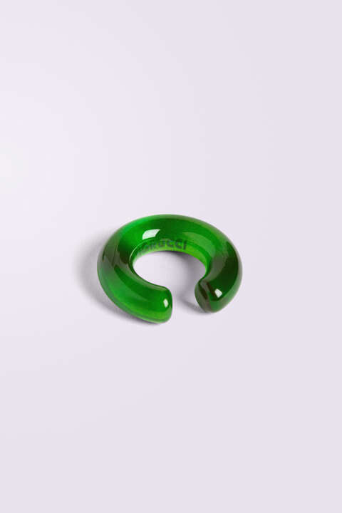 Fiorucci Ear Cuff Green