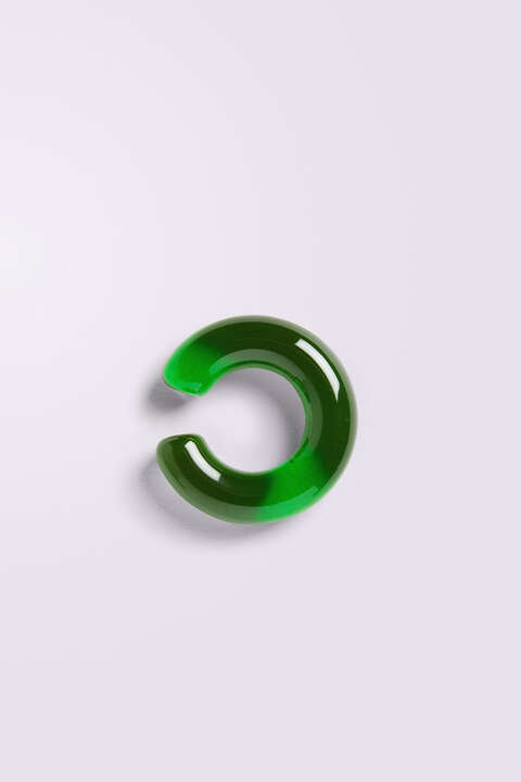 fiorucci Ear Cuff Green