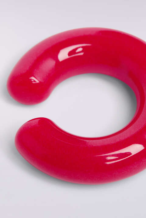 Fiorucci Ear Cuff Red