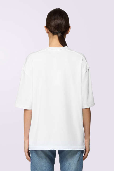 Fiorucci Embroidered Logo T-Shirt White