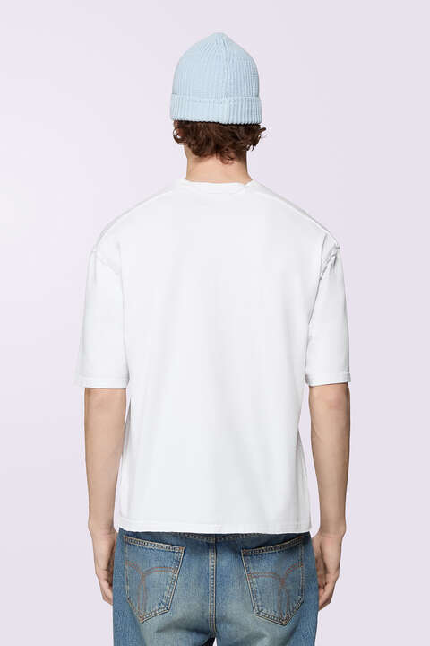 Fiorucci Embroidered Logo T-Shirt White