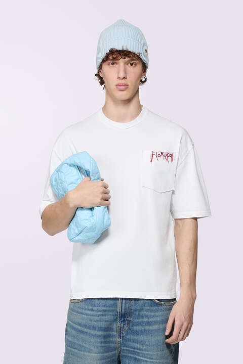 fiorucci Embroidered Logo T-Shirt White