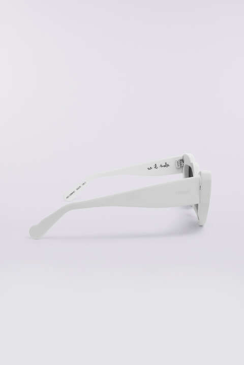 Fiorucci Heart Sunglasses White