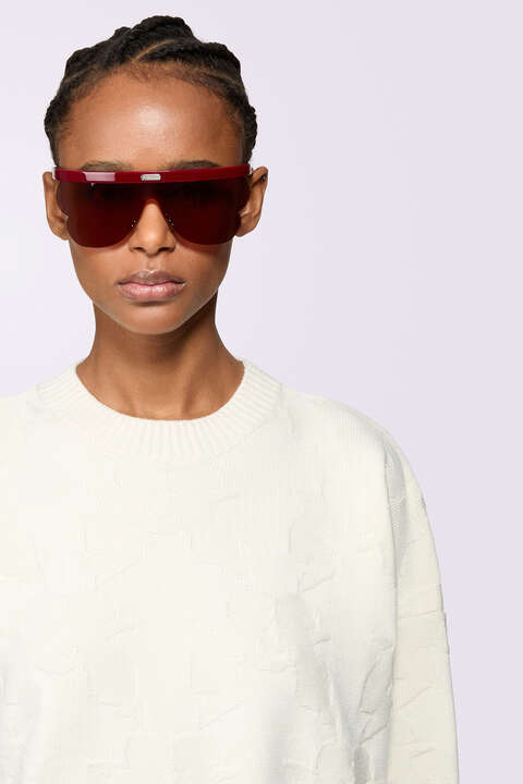 Fiorucci Kissing Angels Knit Jumper White