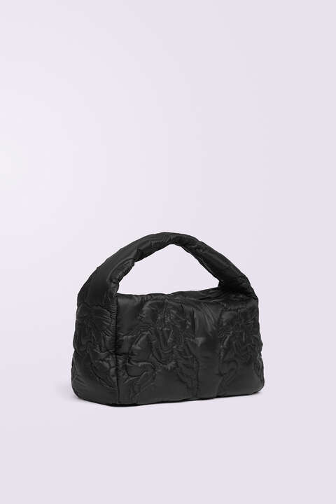 Fiorucci Kissing Angels Quilted Bag Black