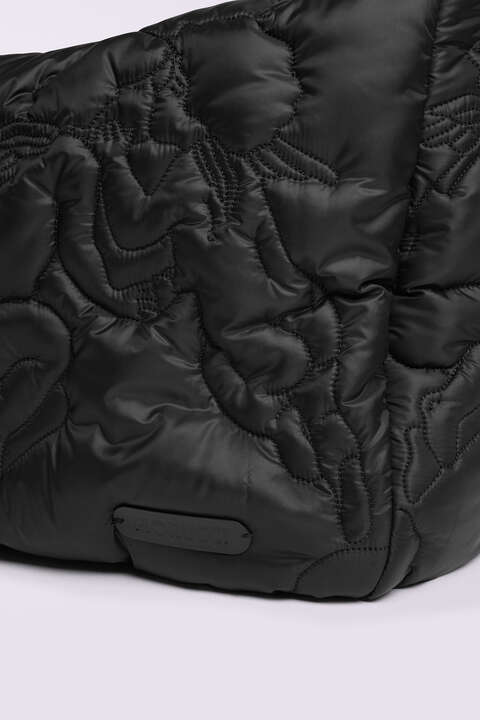 Fiorucci Kissing Angels Quilted Bag Black