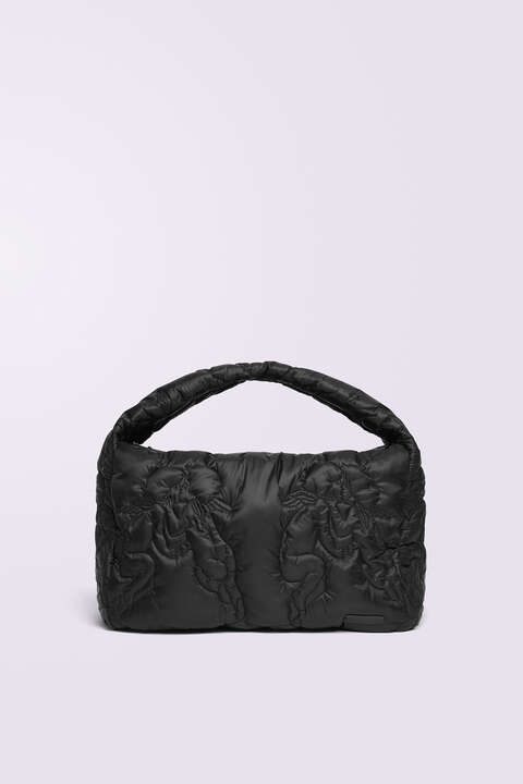 fiorucci Kissing Angels Quilted Bag Black