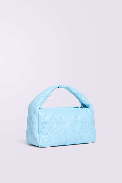 Fiorucci Kissing Angels Quilted Bag Blue