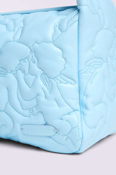Fiorucci Kissing Angels Quilted Bag Blue
