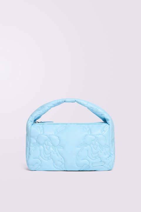 fiorucci Kissing Angels Quilted Bag Blue