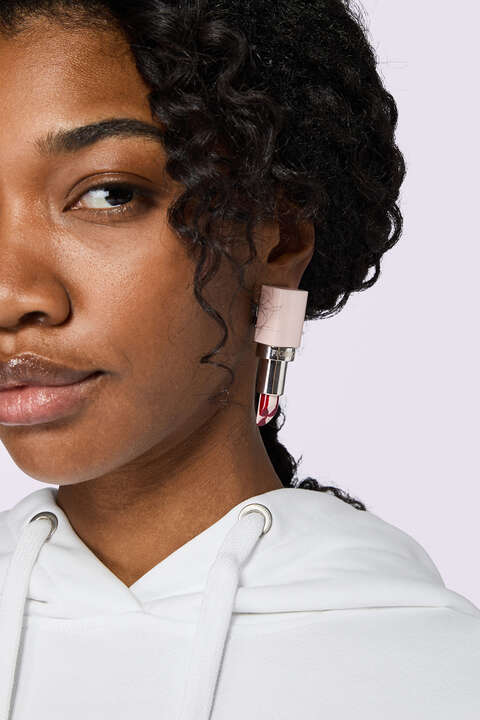 Fiorucci Lipstick Earring Multi