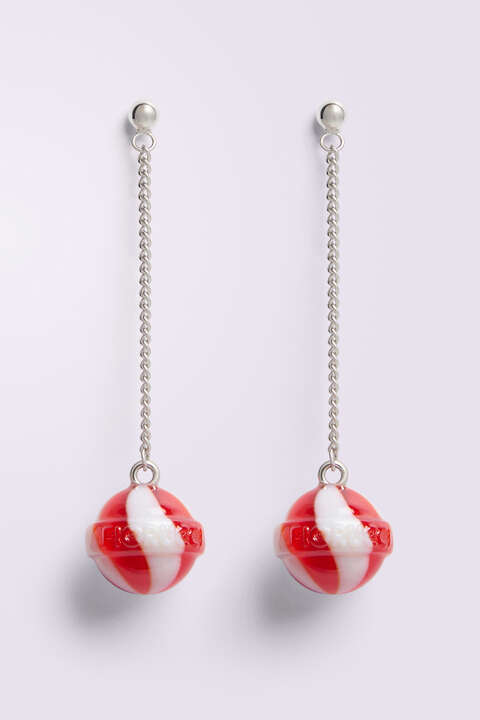 fiorucci Lollipop Drop Earrings Multi
