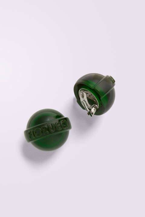 Fiorucci Lollipop Earrings Green