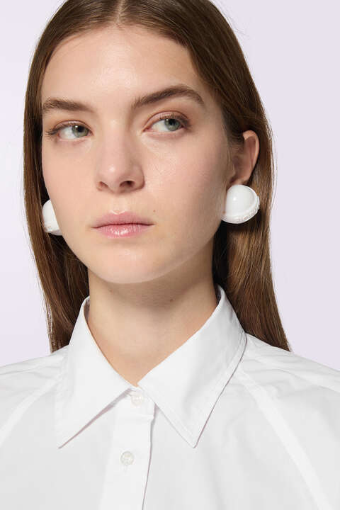 Fiorucci Lollipop Earrings White